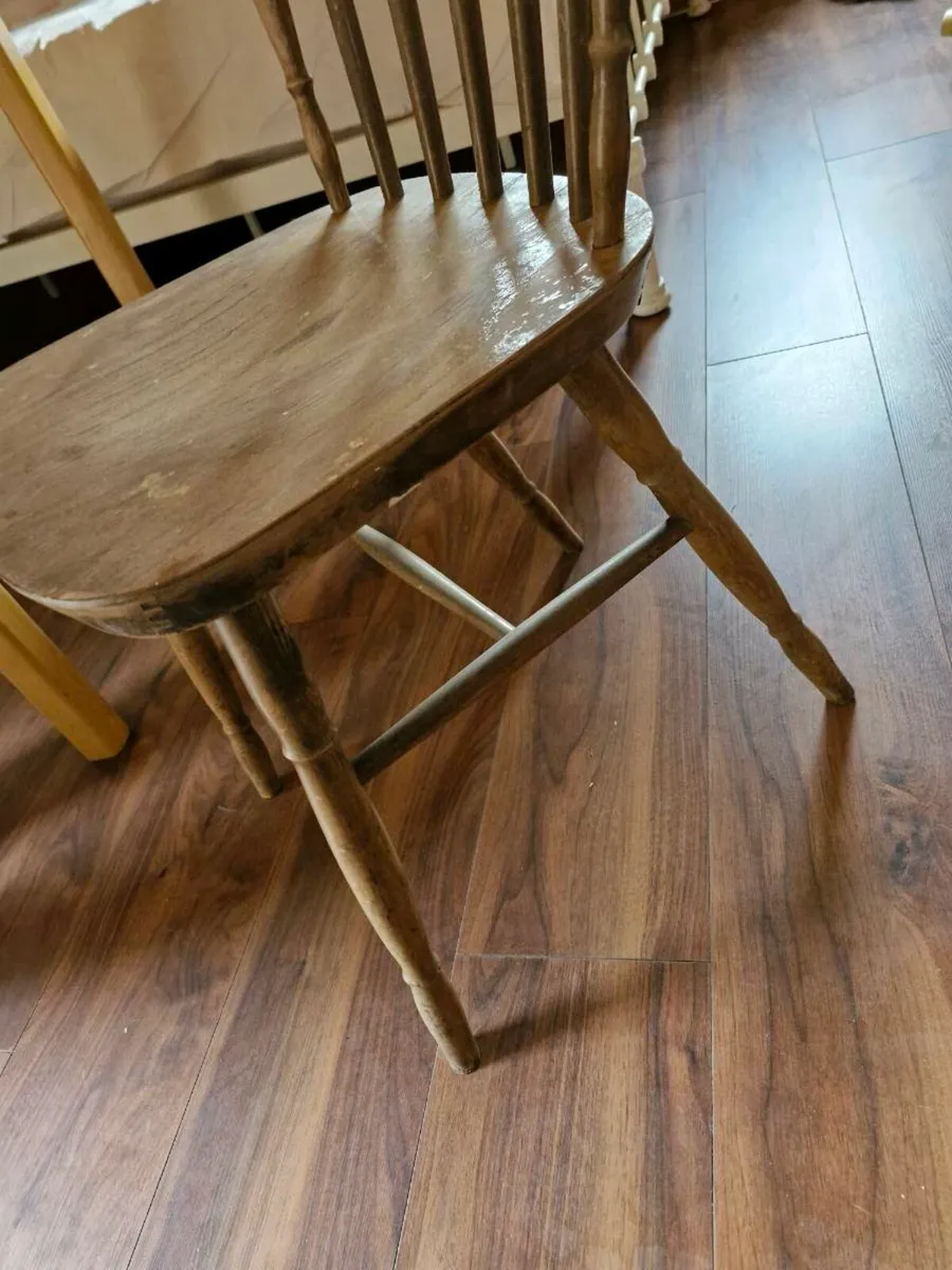Old kitchen chairs - Image 3