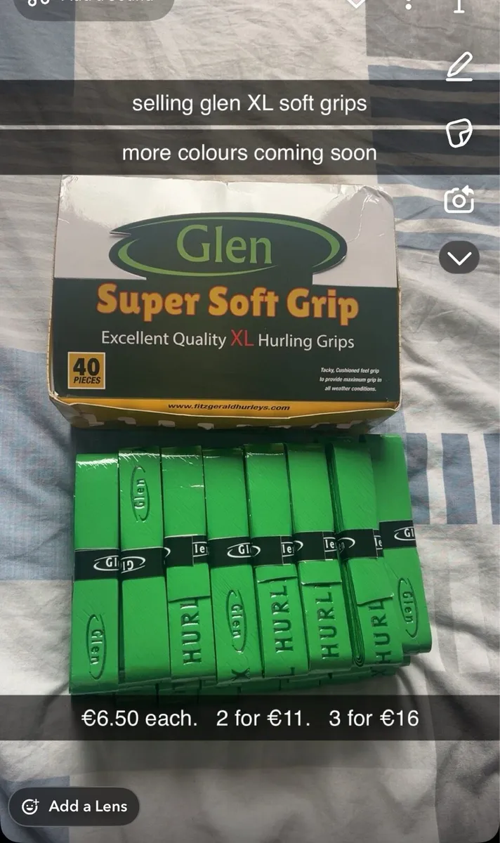 Hurling XL GLEN GREEN GRIPS