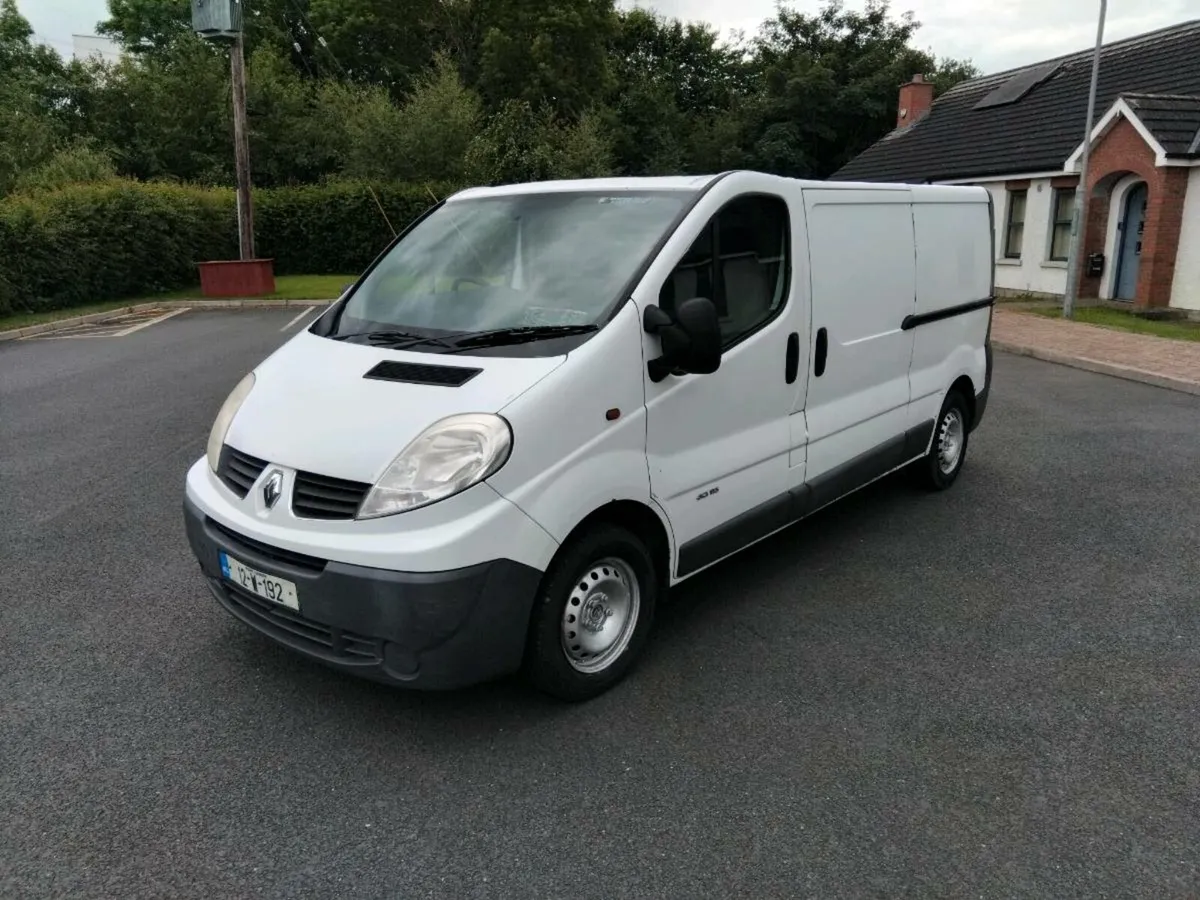 Low kms 2012 Renault trafic van test 06/12/25 - Image 1