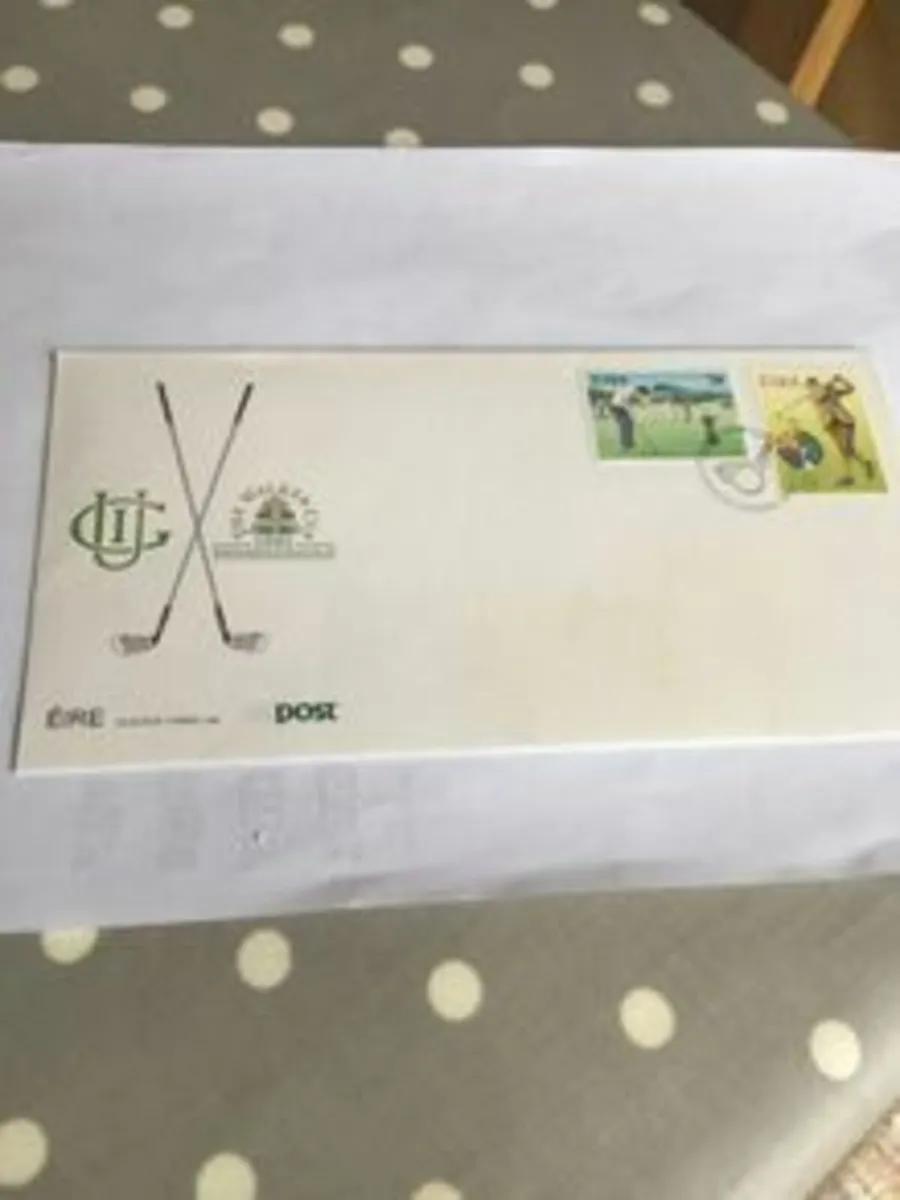 First Day Cover- The 1991 Walker Cup, with insert
