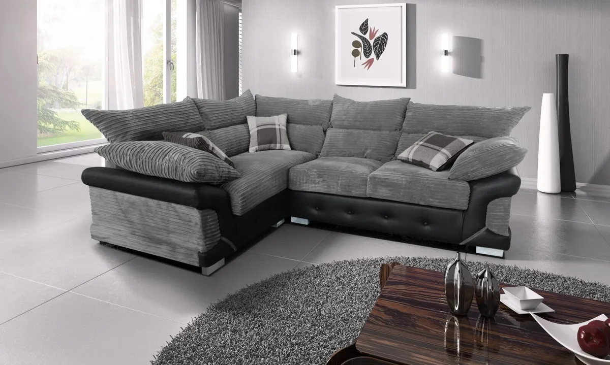 V - Shaped Corner Sofa - Corner Couch - Sofas - Image 1