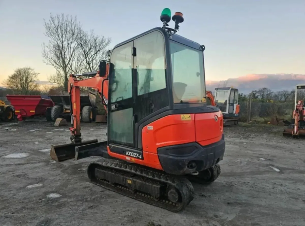 2018 Kubota KX027-4 - Image 2