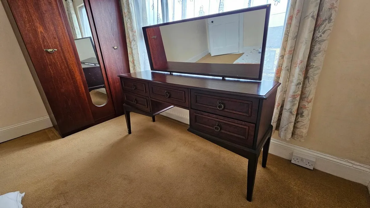 Dressing Table with Mirror - Image 1