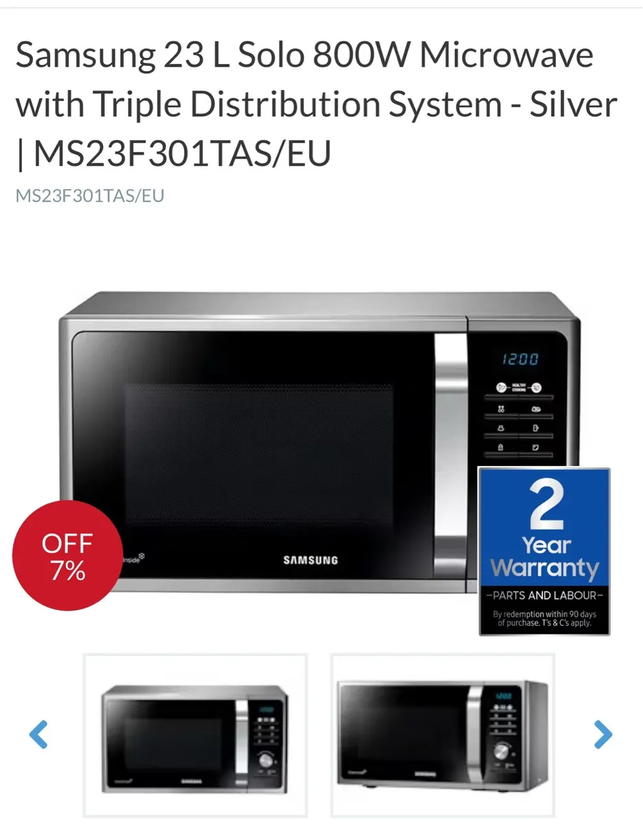 Samsung Microwave - Image 2