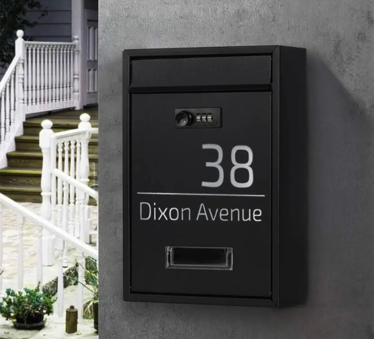 Personalised Wall Mounted Letter Box - Image 3