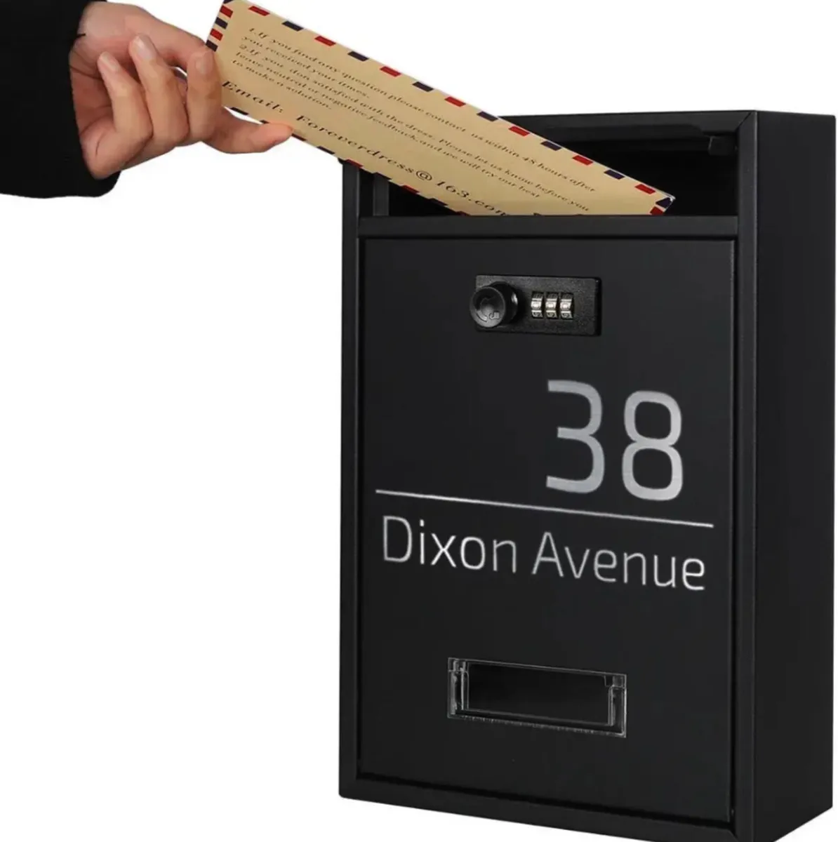 Personalised Wall Mounted Letter Box - Image 4