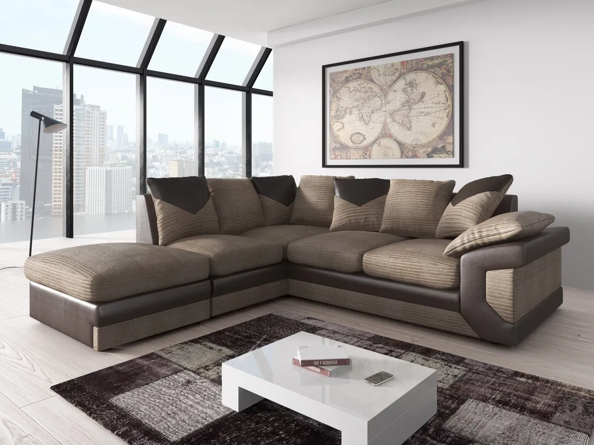 V - Shaped Corner Sofa - Corner Couch - Sofas - Image 2