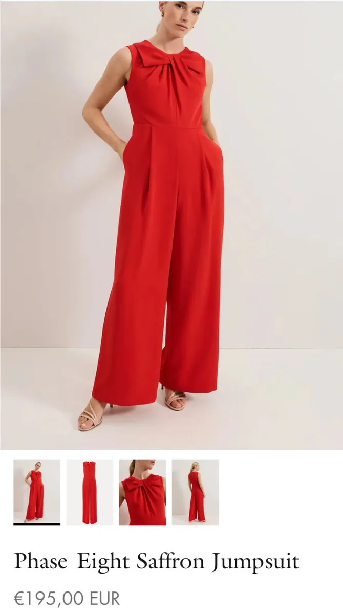 ‘Phase Eight’ Saffron Jumpsuit - Image 1