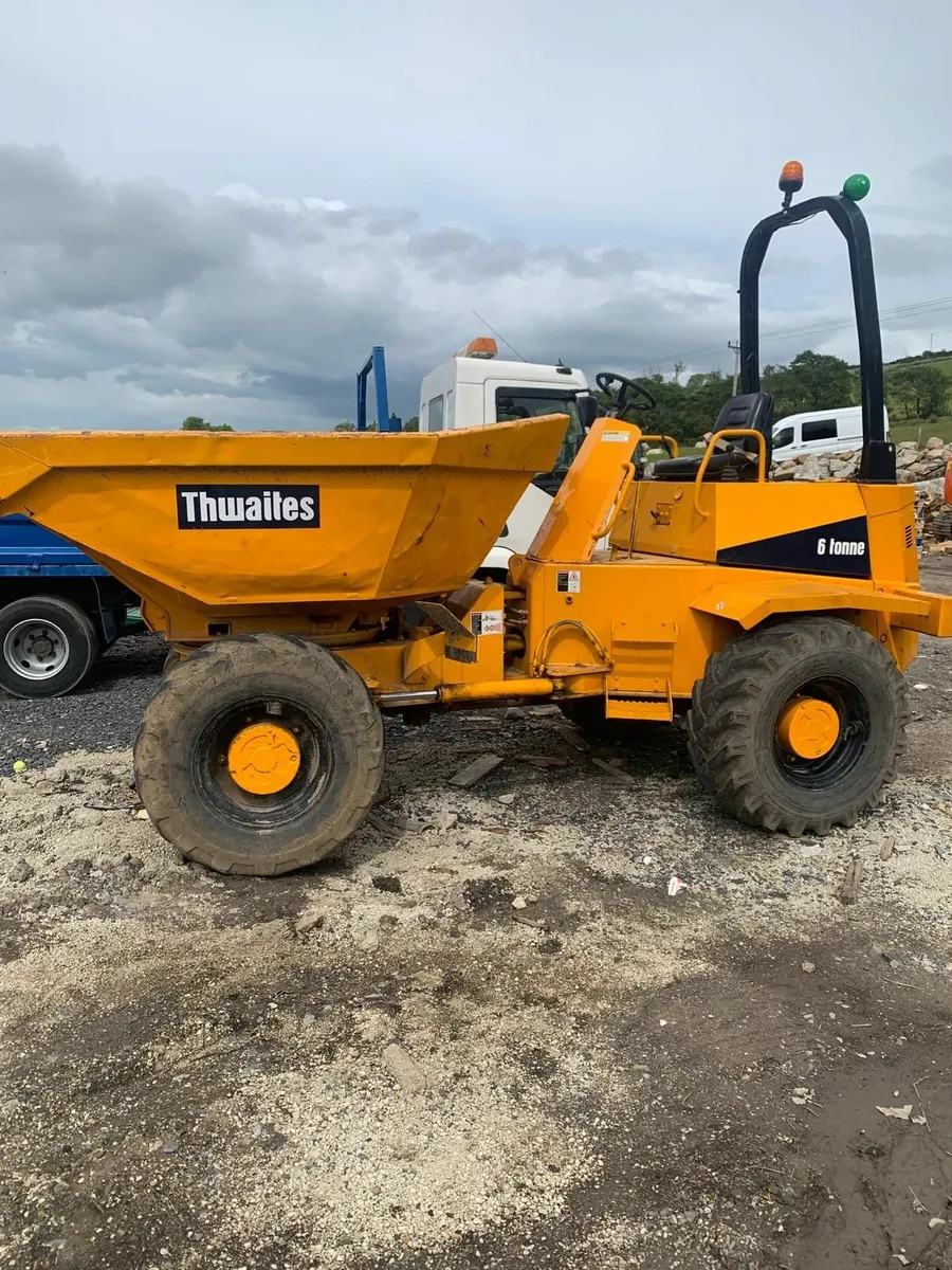 Thwaites 6ton 2002 Swivel Dumper - Image 1