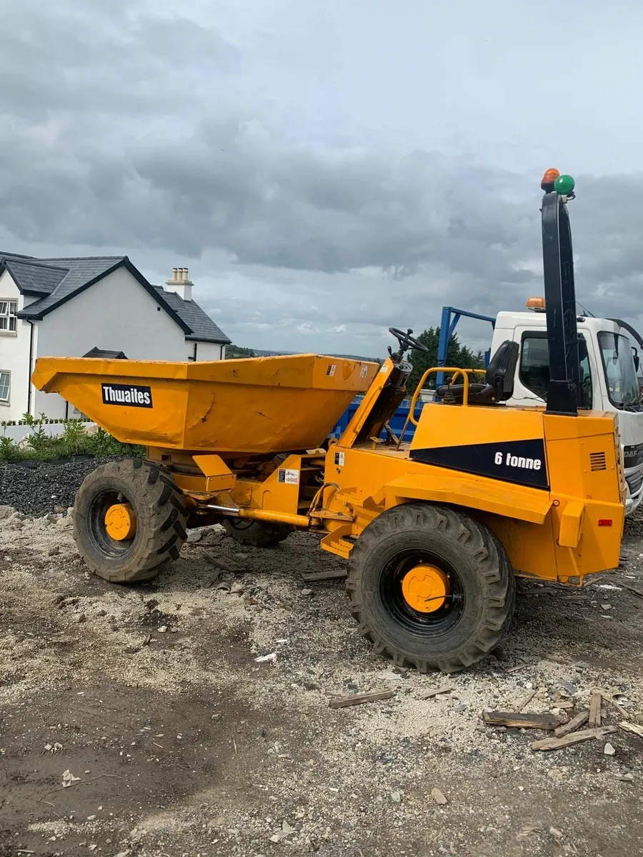 Thwaites 6ton 2002 Swivel Dumper - Image 4