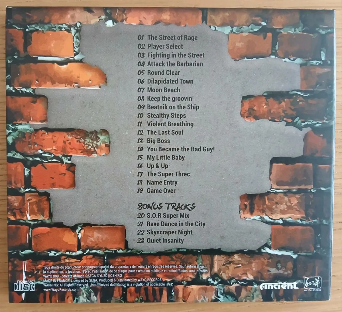 Streets of Rage Soundtrack - Image 4