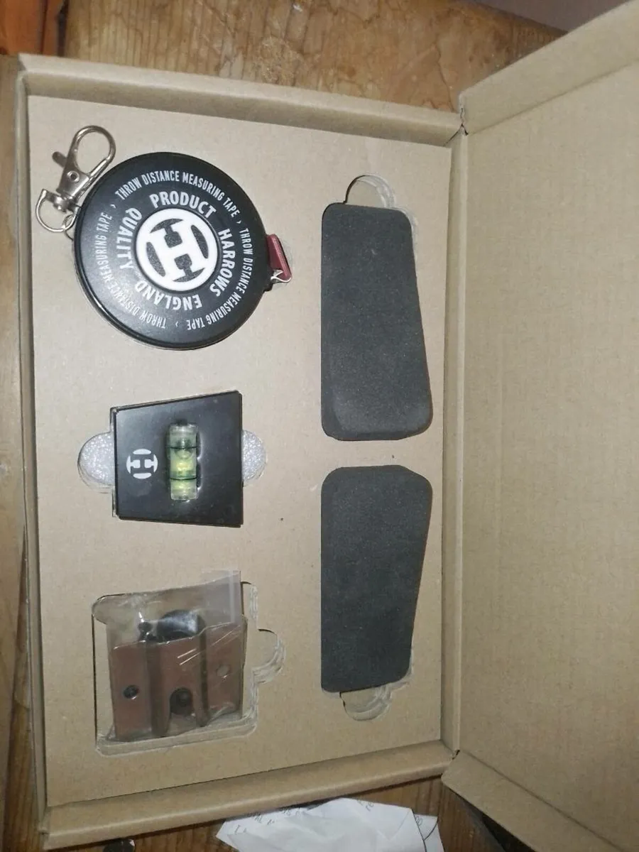 Harrows dart board set up - Image 1