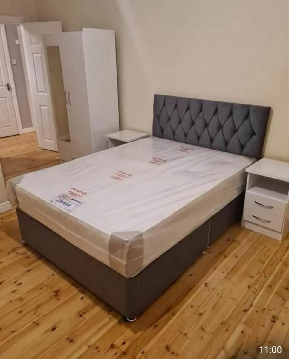 Luxus Divan base Beds with mattresses - Image 2