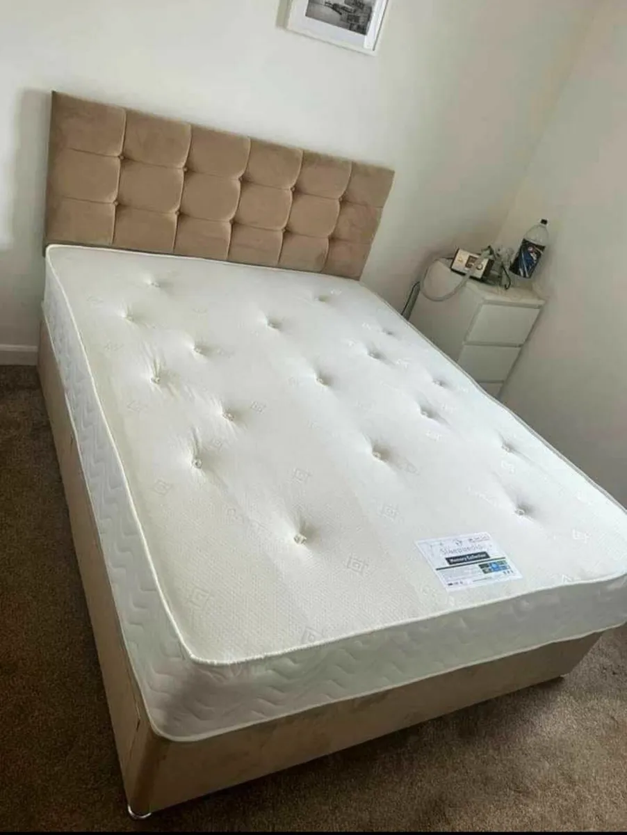 Plush Divan Beds with mattresses - Image 3