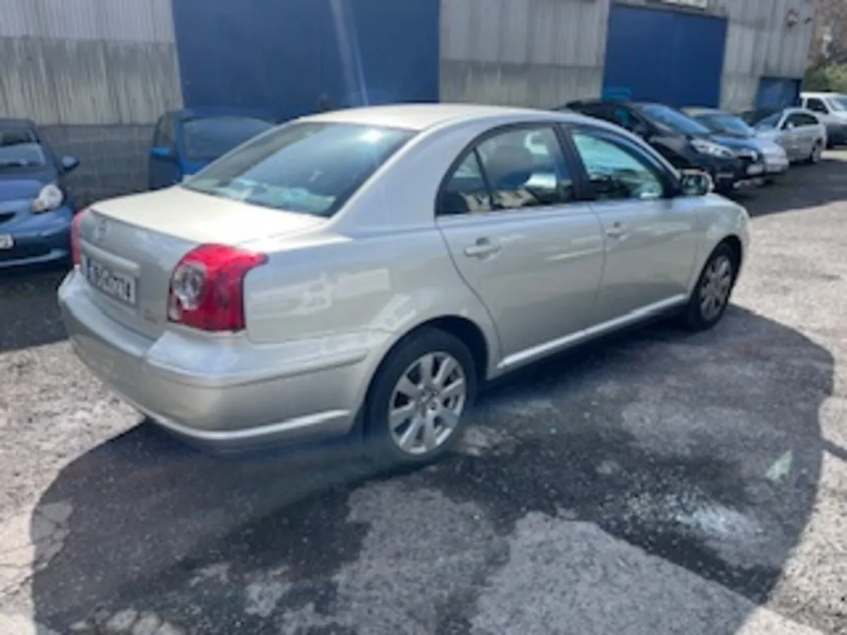 Toyota Avensis 2008 VERY LOW MILEAGE EXCELLENT CAR - Image 3
