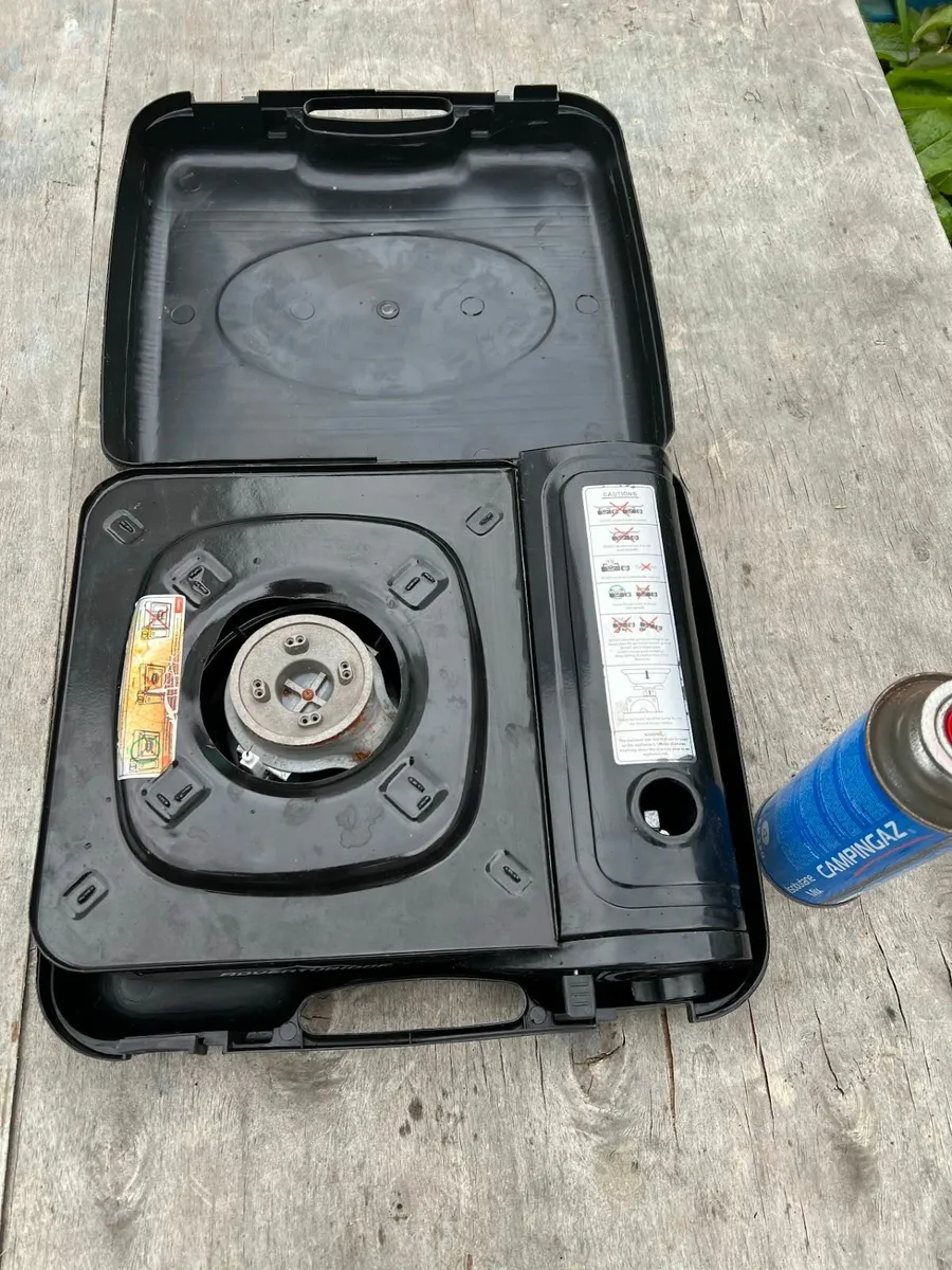 Portable Camping Gas Cooker Single Burner Stove - Image 1