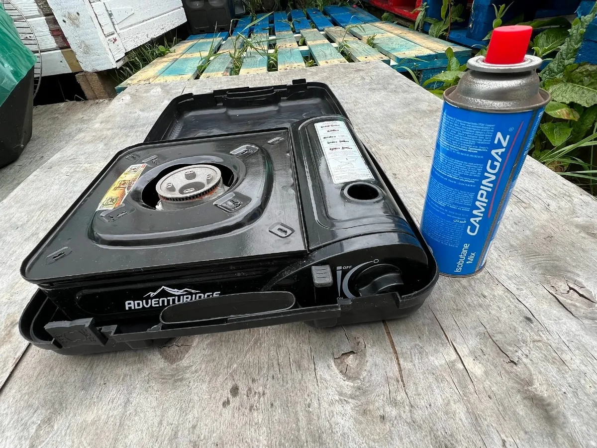 Portable Camping Gas Cooker Single Burner Stove - Image 2