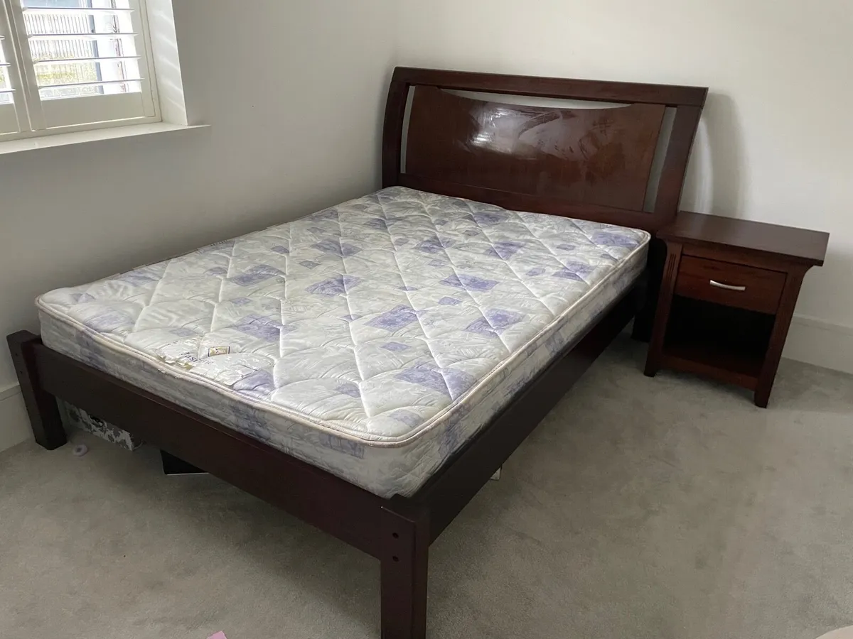 Double bed Matress & Locker - Image 4