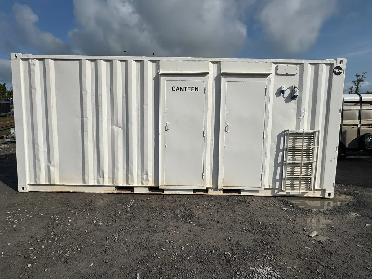 20’ x 8’ Canteen Container Unit - Image 2