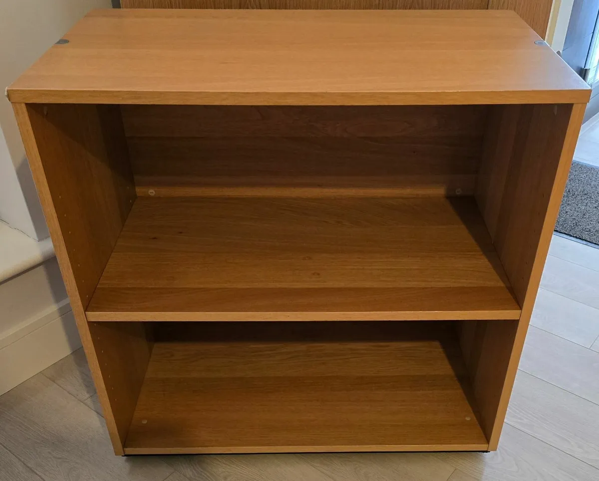 Oak Bookcase/ Music or TV Unit - Image 3