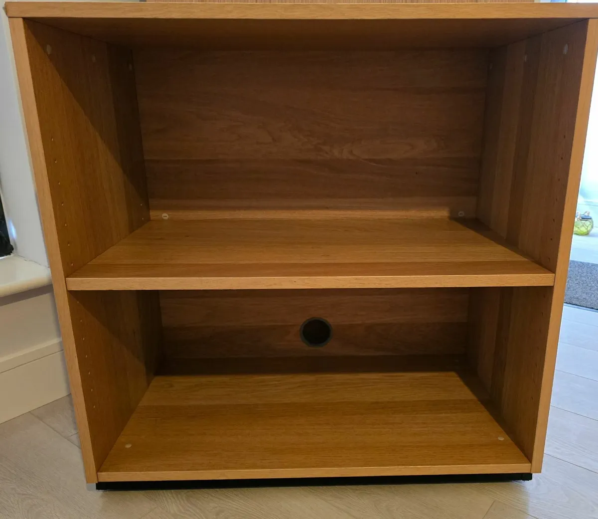 Oak Bookcase/ Music or TV Unit - Image 1