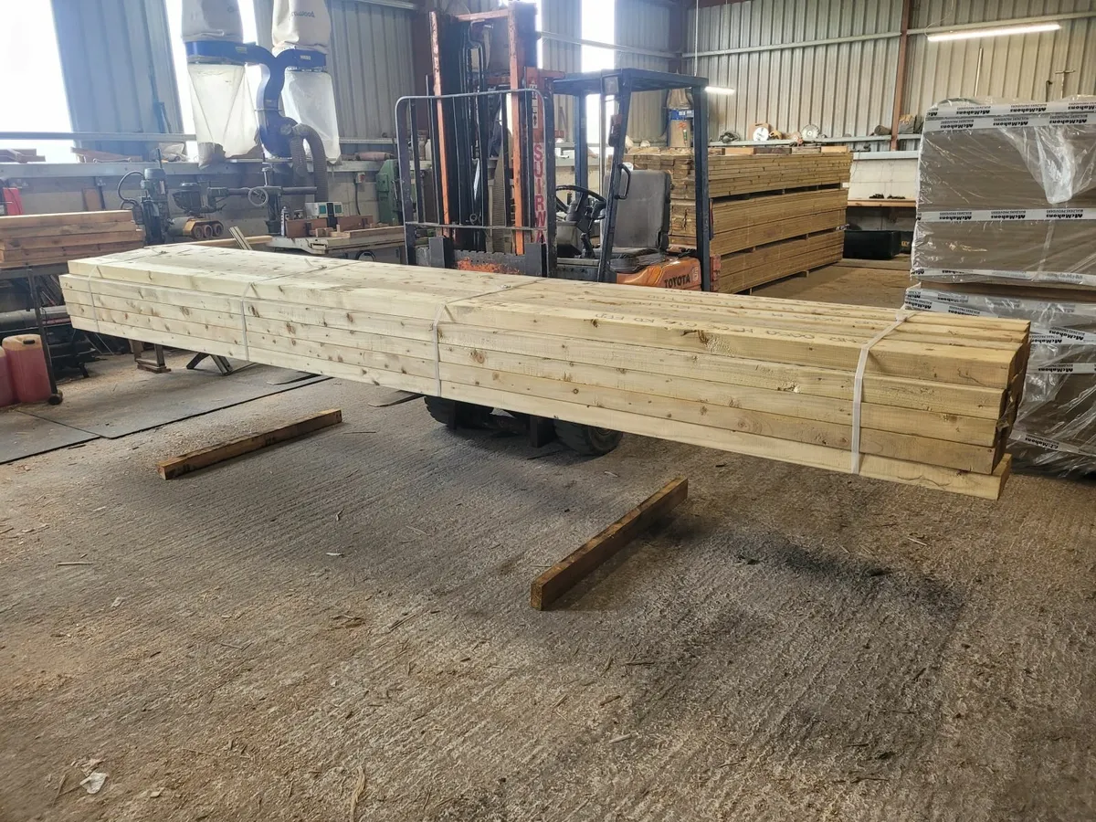 6"x 3" x 16ft   Pressure Treated Timber - Image 3
