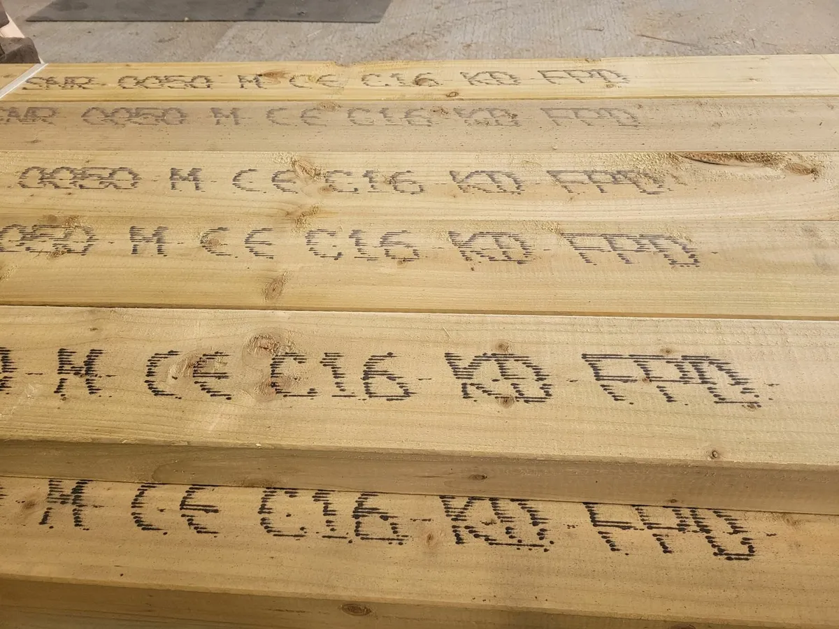 6"x 3" x 16ft   Pressure Treated Timber - Image 4