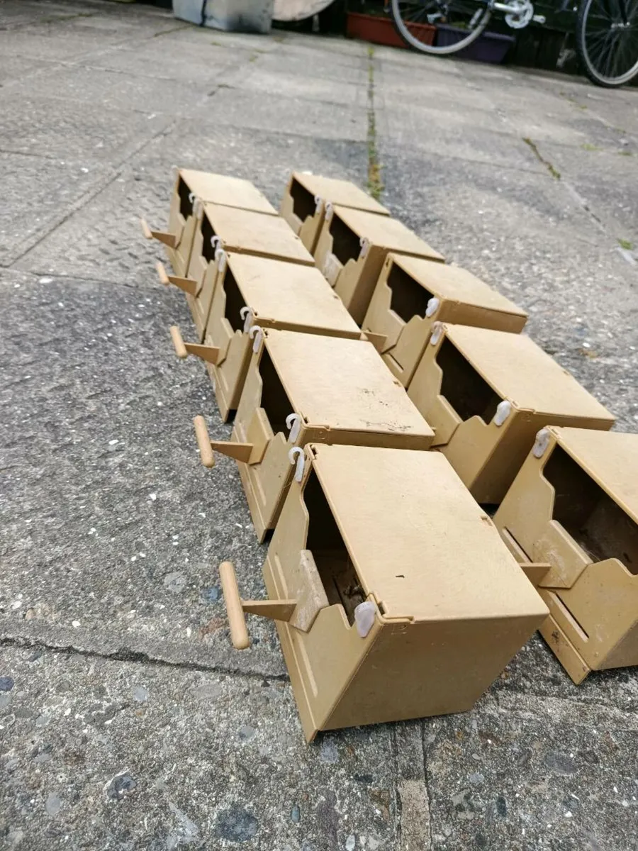 10 X plastic finch nest boxes, high quality - Image 2
