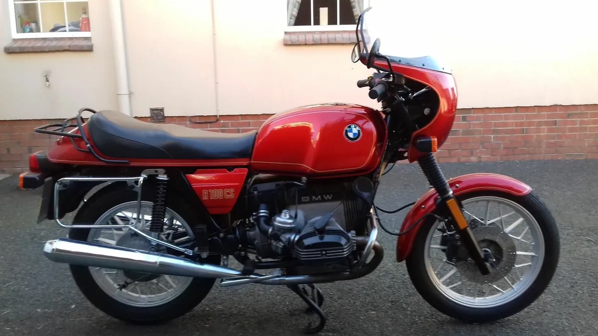 BMW R100, genuine CS model, BMW Motorad verified. - Image 3
