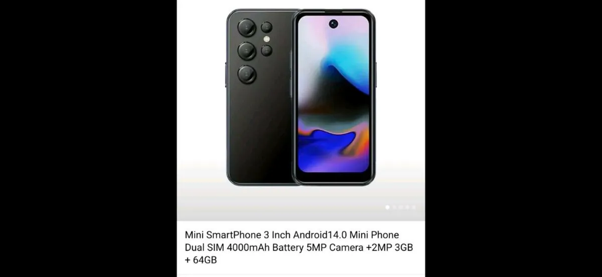 Android14 Mini Phone + Ar Glasses Rokid NEW - Image 1