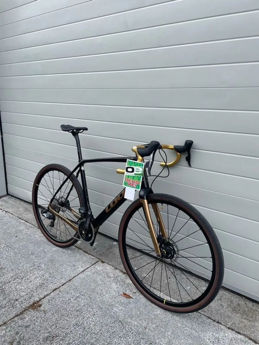 Used Look 765 Gravel Carbon SRAM Force AXS Large Ltd Ed Gold 6849new - Image 2