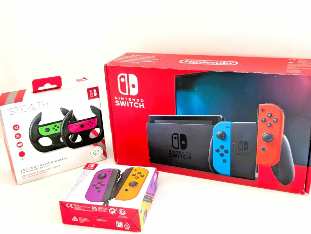 Nintendo Switch + Accessories - Image 2