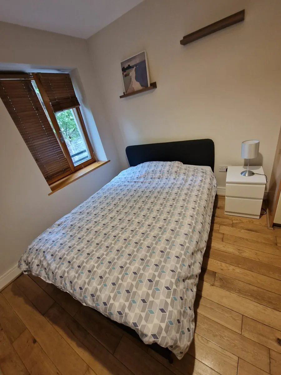 1 Double Bed with Mattress - Image 1
