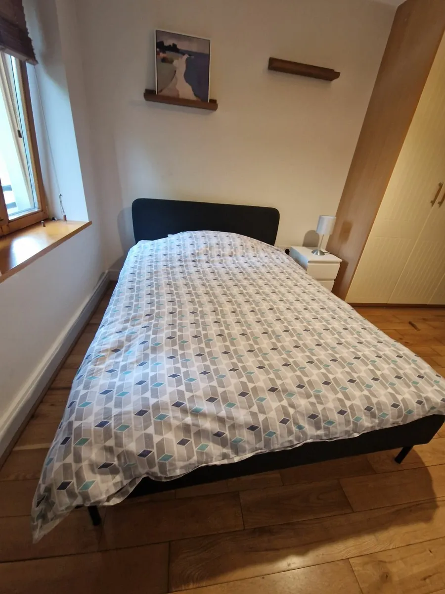 1 Double Bed with Mattress - Image 3
