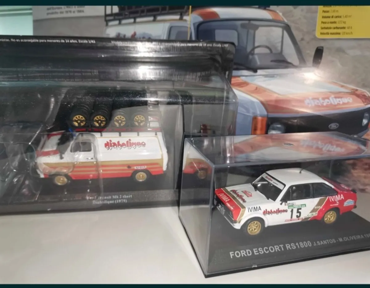 Ford escort Wrc rally set - Image 3