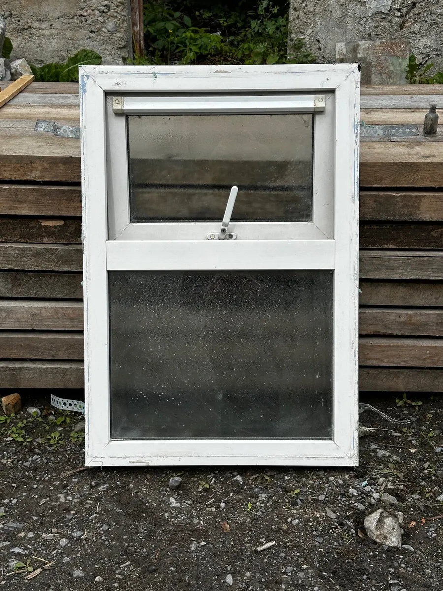 Pvc window with opaque glass - Image 2