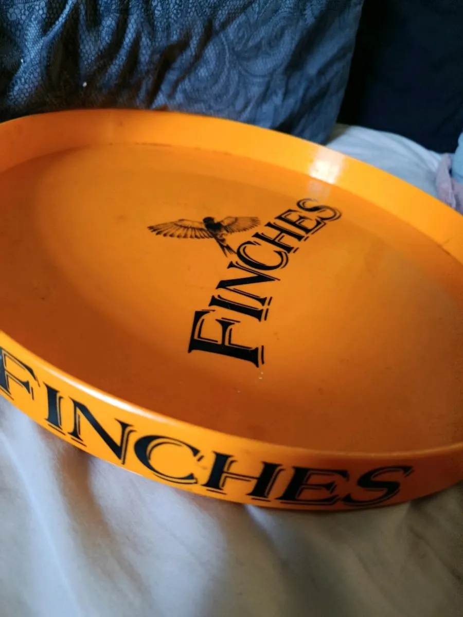 Finches tray collectable pub memorabilia - Image 1