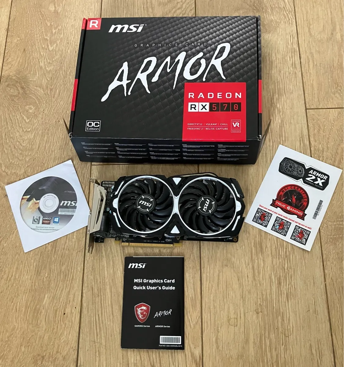 MSI Radeon RX570 Armor 8GB OC - Image 1