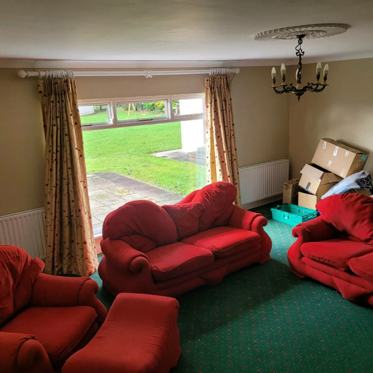 FreeMatching 3 Seater, 2 Seater, armchair & Pouffe - Image 1