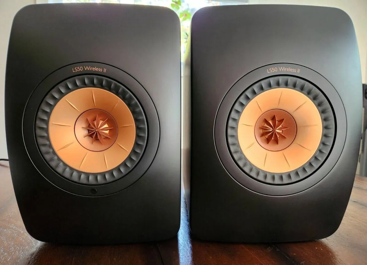 KEF LS50 Wireless II Speakers Like New - Image 1