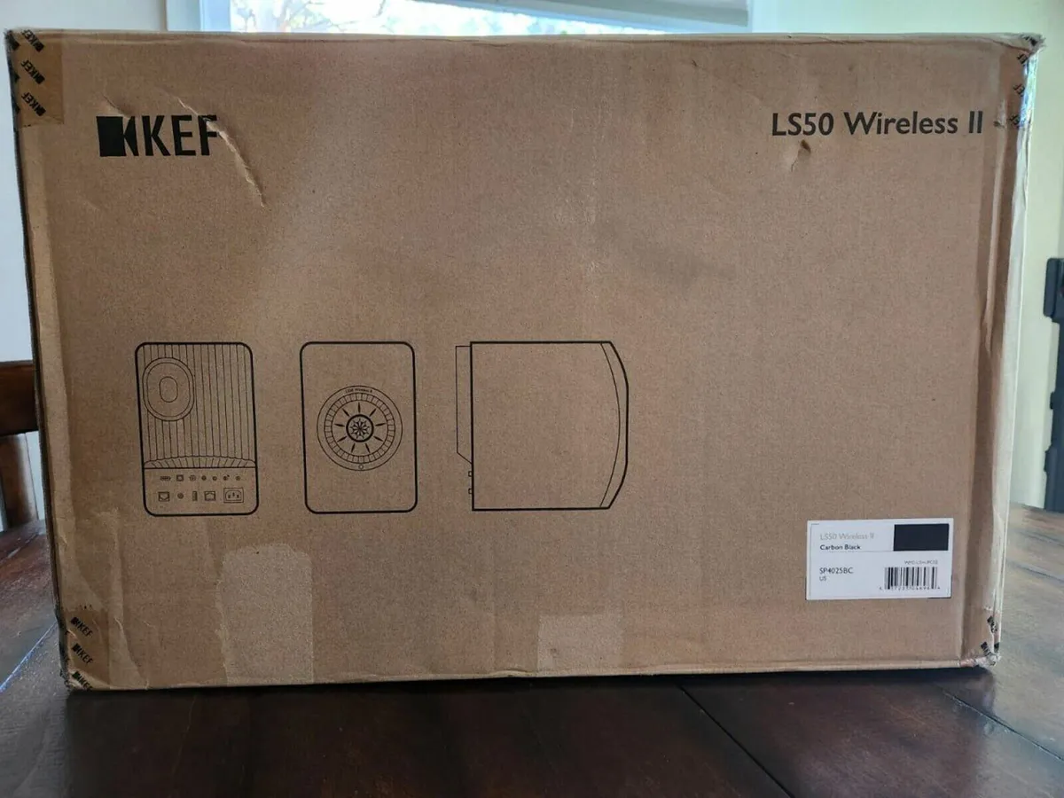 KEF LS50 Wireless II Speakers Like New - Image 3