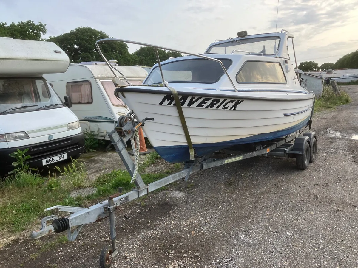 FISHING BOAT MAYLAND MAESTRO 18FT + TRAILER - Image 2
