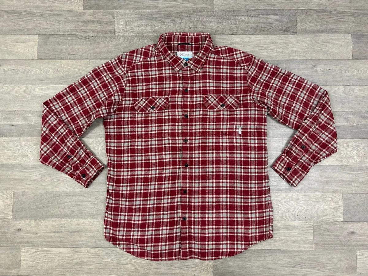 Columbia Flannel Check Shirt Mens XL - Image 1