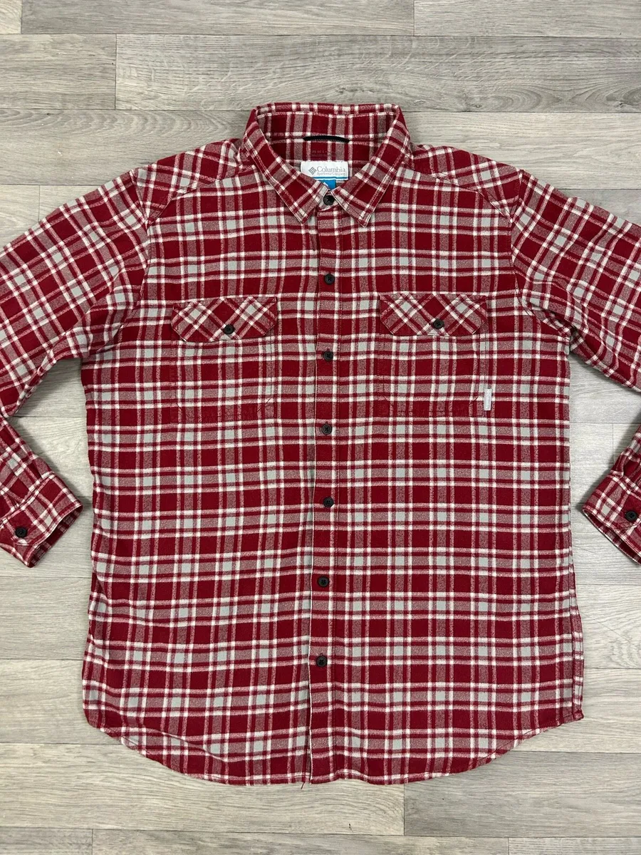 Columbia Flannel Check Shirt Mens XL - Image 2
