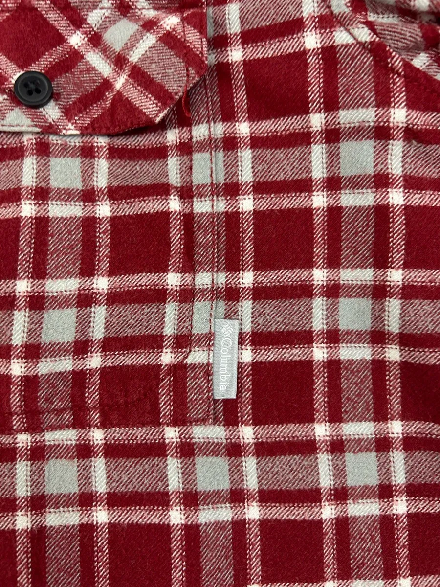 Columbia Flannel Check Shirt Mens XL - Image 3