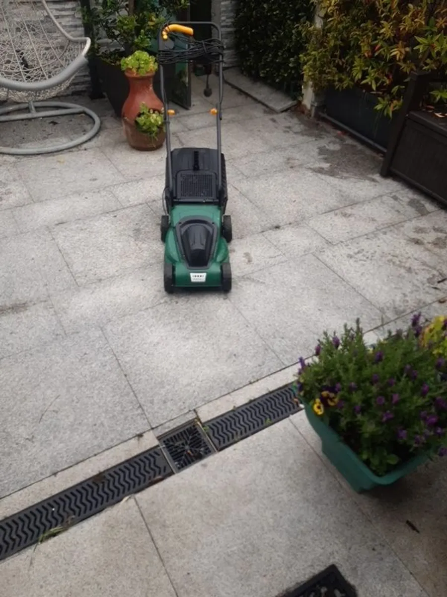 electric corded lawn mower