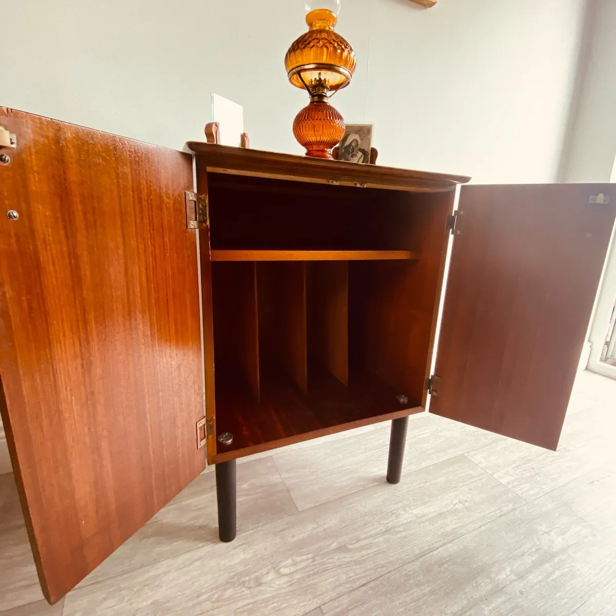Petite Vintage Record Cabinet - Image 2