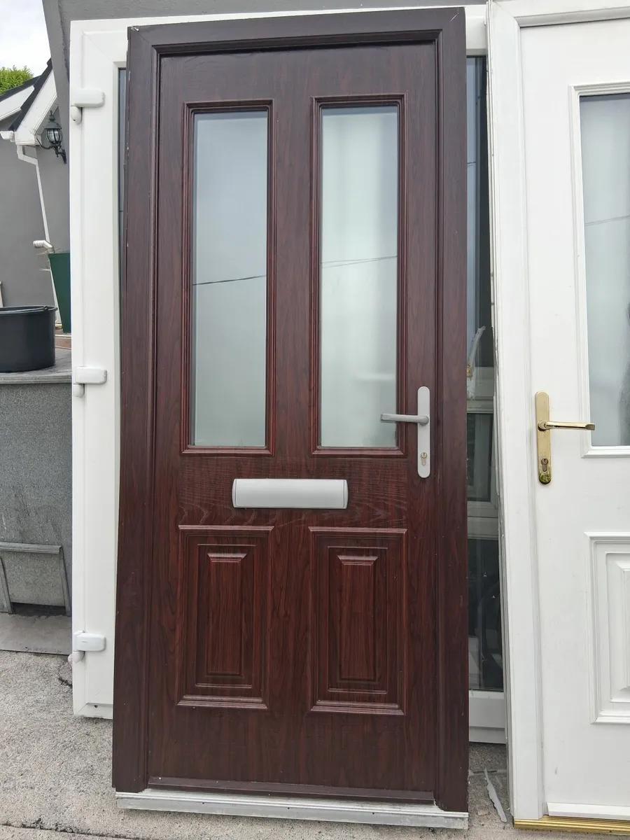 Composite front door