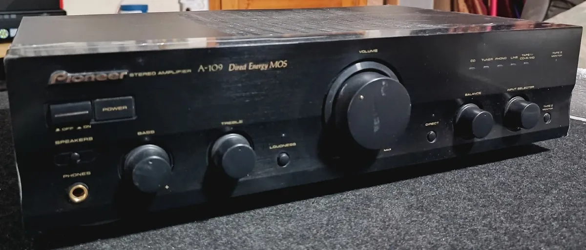 Pioneer A-109 Stereo Integrated Amplifier - Image 1