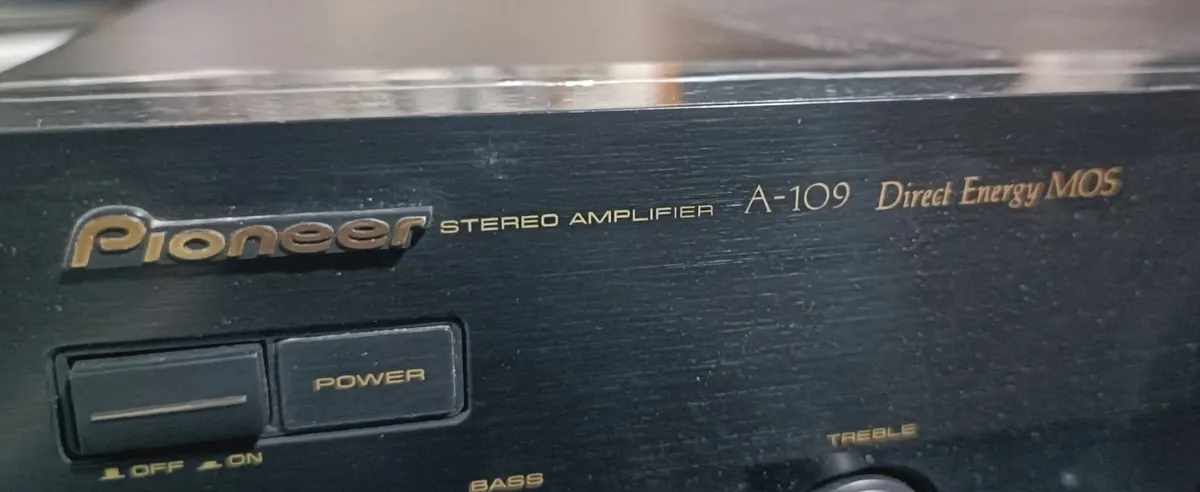 Pioneer A-109 Stereo Integrated Amplifier - Image 2